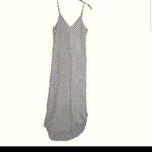 NWOT, Artisan NY linen spaghetti strap maxi dress sz 8